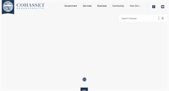 Desktop Screenshot of cohassetma.org